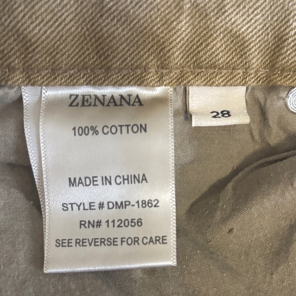 Zenana Olive Distressed Wide-Leg Jeans New with tags - Picture 11 of 11